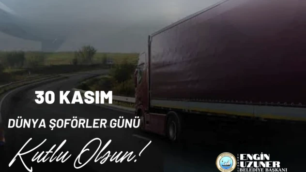 İnebolu Belediyesi'nden Dünya Şoförler Günü Kutlaması