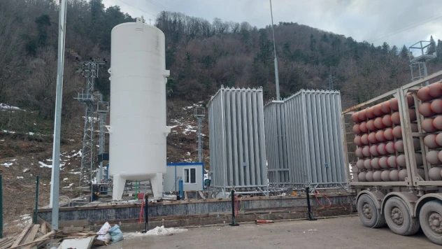 İnebolu'da Doğalgaz Depolama Ünitesi Kuruldu