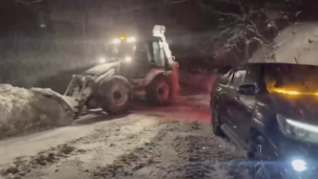 İnebolu'da Karla Mücadele Çalışmaları Sürüyor