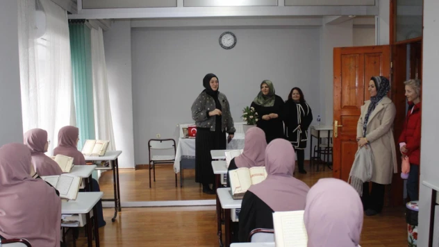 İnebolu'da Kur'an Kursu Ziyareti