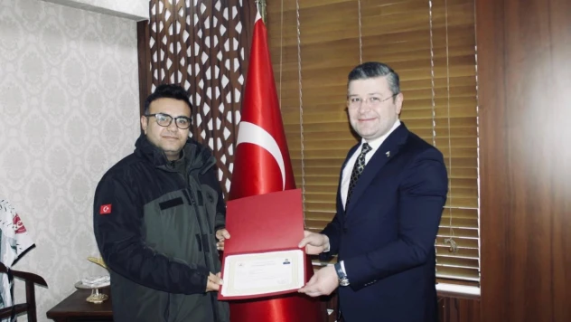 İnebolu'da Personele Üstün Başarı Belgesi