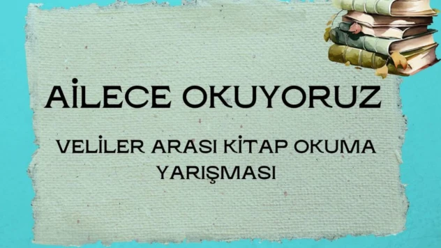 İnebolu'da Veliler Arası Kitap Okuma Yarışması Düzenlenecek