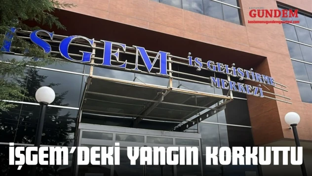 İŞGEM'deki Yangın Korkuttu