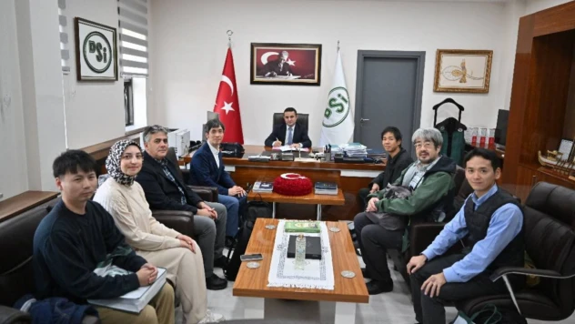 Japon Heyetinden DSİ 23. Bölge Müdürlüğü'ne Ziyaret