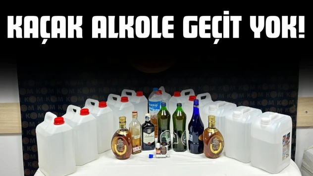 Kaçak Alkole Geçit Yok