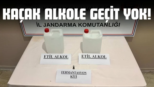 Kaçak Alkole Geçit Yok!