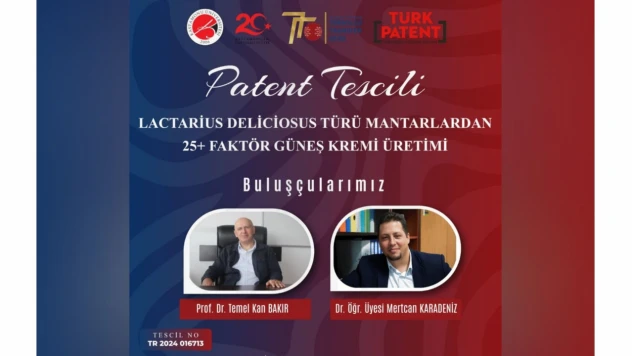 Kanlıca Mantarlı Güneş Kremi Tescillendi