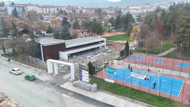 5000 Evler Sosyal Tesisleri'nde Çalışmalar Hız Kesmiyor