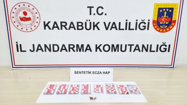 102 Adet Sentetik Hap Ele Geçirildi