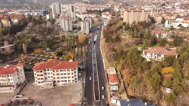 Karabük'te Ergenekon Mahallesi Trafiğe Açıldı