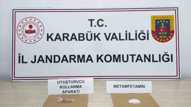 Karabük'te Jandarmadan Uyuşturucu Operasyonu