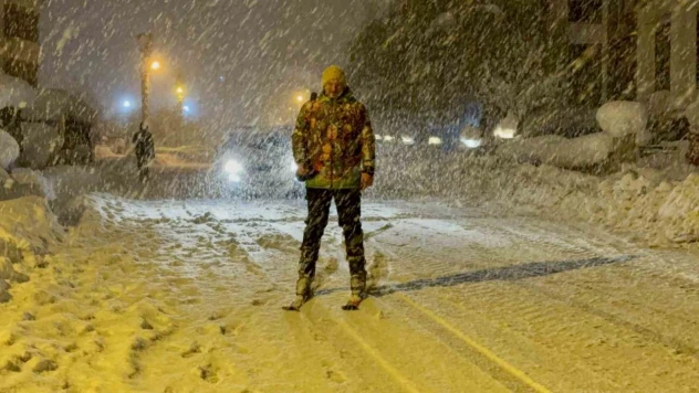 Karabük'te Kar Çilesi Ve Eğlence Bir Arada