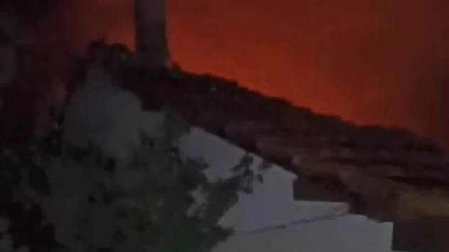 Karabük'te Tek Katlı Ev Yandı