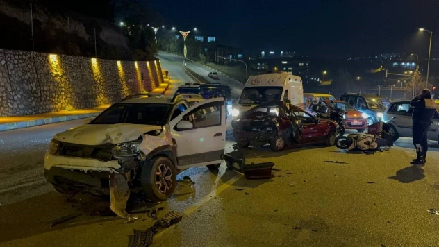 Karabük'te Zincirleme Kaza!