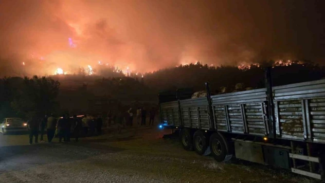 Karabük'teki Yangın Ankara Karayoluna İndi: Ulaşım Kapatıldı