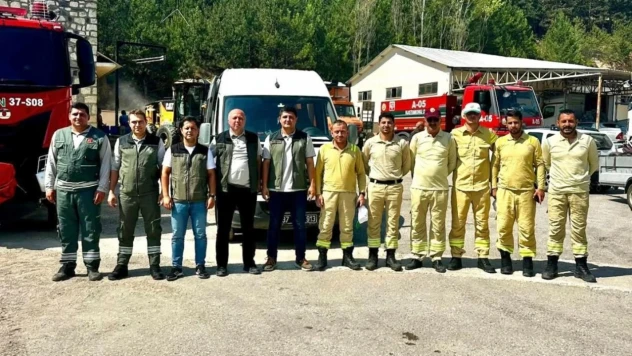 Karabük'teki Yangın İçin Yeni Personeller Görevlendirildi