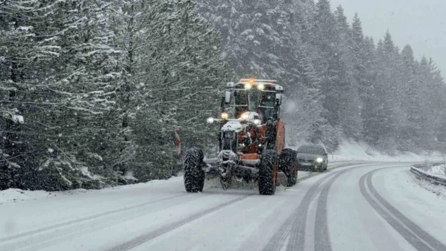 Karabük'ün Yüksek Kesimlerinde Kar Yağışı Etkili Oluyor