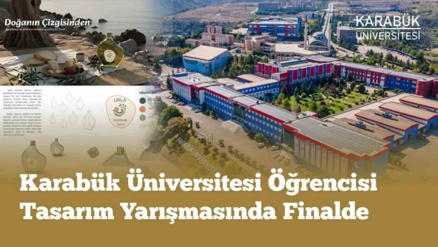 Karabük Üniversitesi Öğrencisi Tasarım Yarışmasında Finale Yükseldi