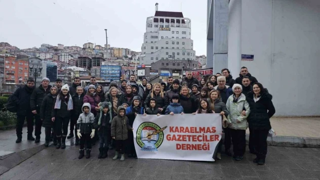 Karaelmas Gazeteciler Derneği'nden 10 Ocak'a Özel Keltepe Gezisi