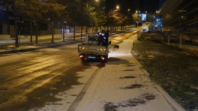 Karla Mücadele Çalışmaları Sürüyor