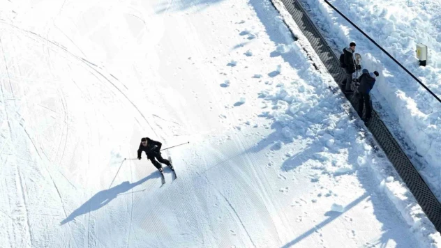 Kartalkaya'da Kayak Sezonu Açıldı