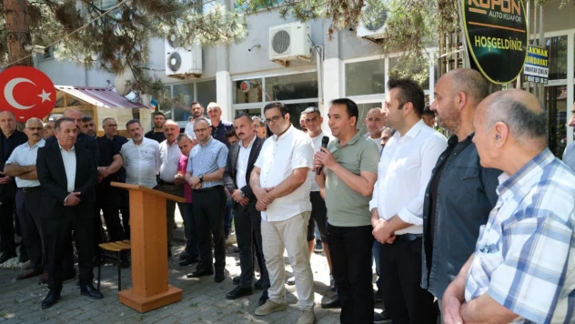 Kastamonu Belediye Başkanı Hasan Baltacı, Esnaf Duasına Katıldı