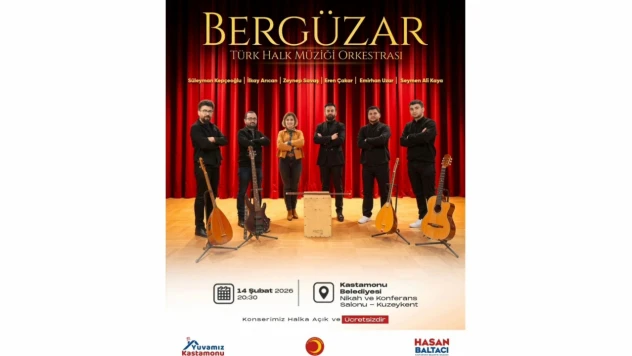 Kastamonu Belediyesi'nden Türk Halk Müziği Konseri Daveti