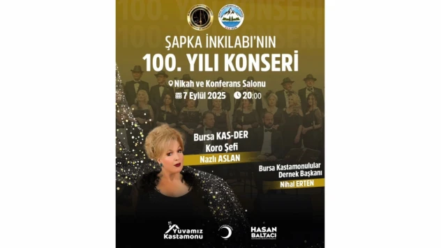 Kastamonu'da 100. Yıla Özel Konser