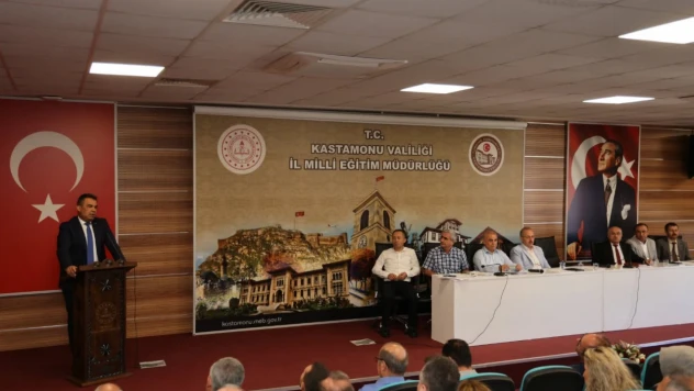 Kastamonu'da 2025-2026 Eğitim Öğretim Yılı Toplantısı Yapıldı