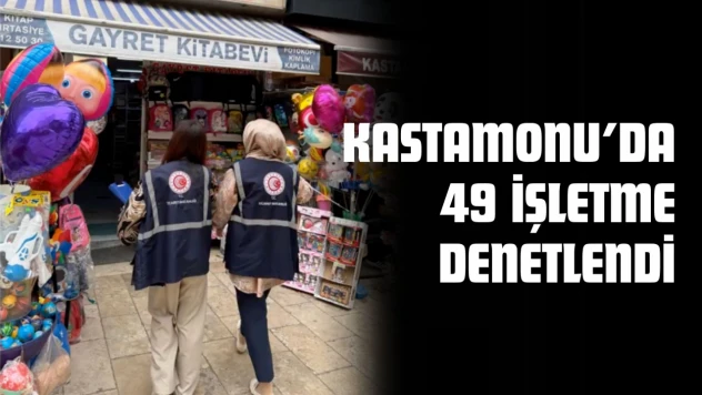 Kastamonu'da 49 İşletme Denetlendi