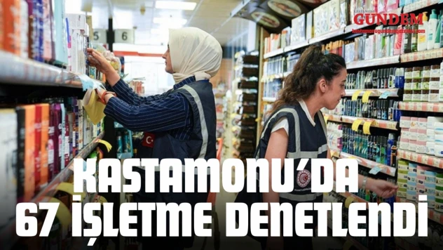 Kastamonu'da 67 İşletme Denetlendi