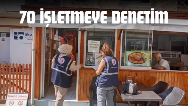Kastamonu'da 70 İşletmeye Denetim