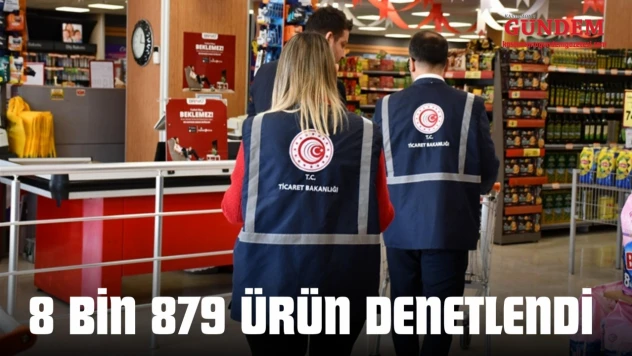 Kastamonu'da 8 Bin 879 Ürün Denetlendi