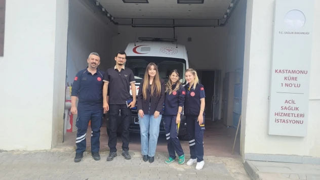 Kastamonu'da Ambulans Ve İstasyonlarda Denetim