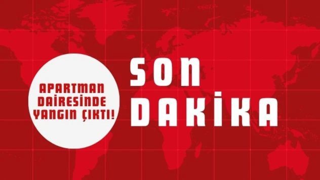 Kastamonu'da Apartman Dairesinde Yangın Çıktı!