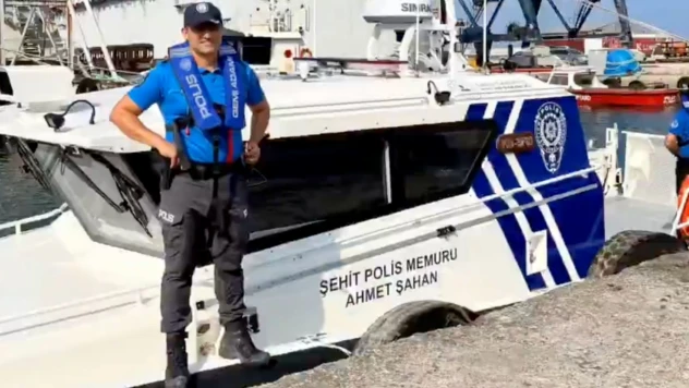 Kastamonu'da Ares Kontrol Botuna Şehit Ahmet Şahan'ın Adı Verildi