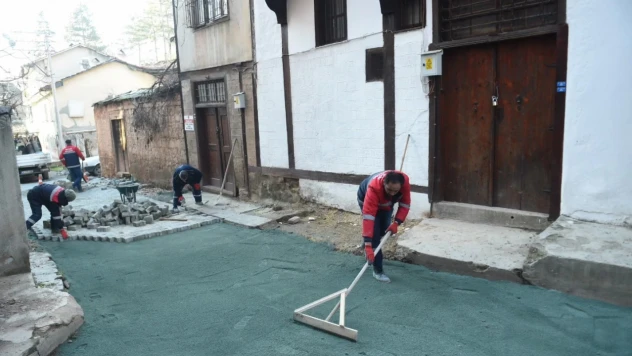 Kastamonu'da Belediye Ekiplerinden Yoğun Mesai