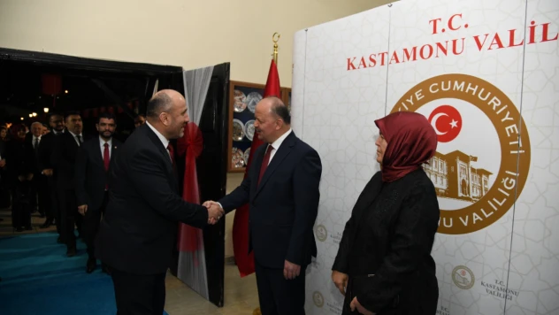 Kastamonu'da Cumhuriyet Bayramı Resepsiyonu