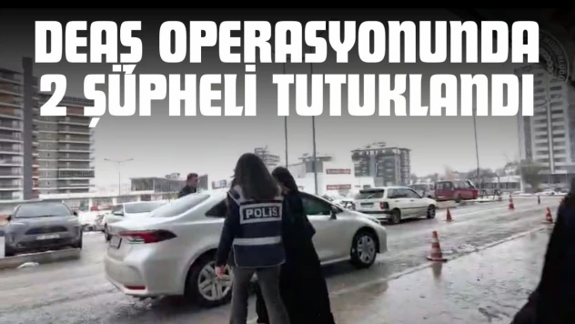 Kastamonu'da DEAŞ Operasyonunda 2 Şüpheli Tutuklandı