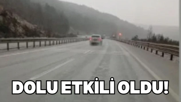 Kastamonu'da Dolu Etkili Oldu