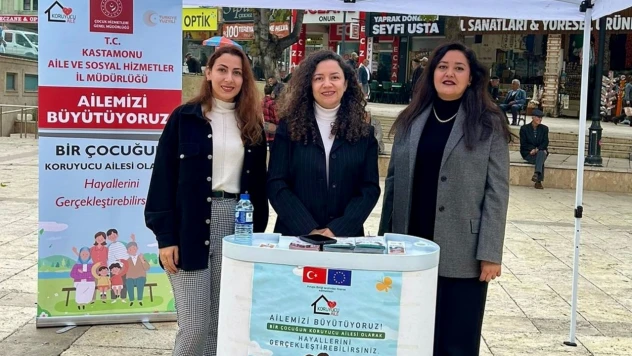 Kastamonu'da Farkındalık Standı Kuruldu