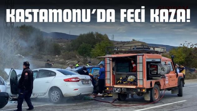 Kastamonu'da Feci Kaza: 2 Ölü, 4 Yaralı!