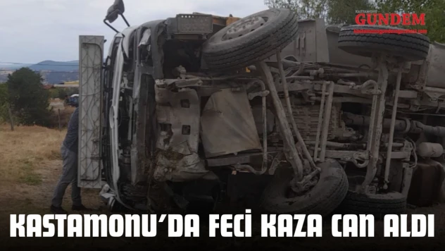 Kastamonu'da Feci Kaza Can Aldı