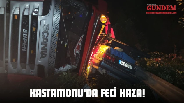 Kastamonu'da Feci Kaza!