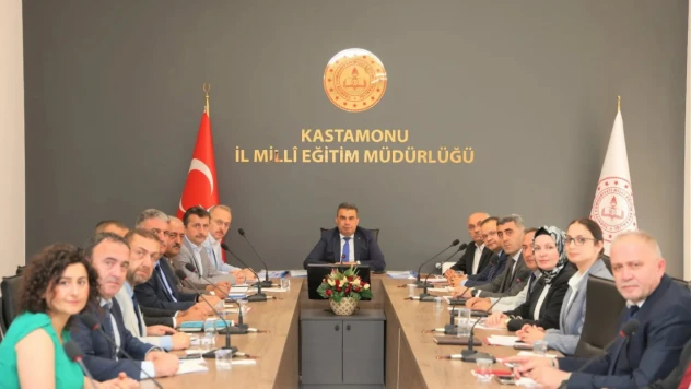 Kastamonu'da İlçe Milli Eğitim Müdürleri Kurulu Toplantısı Yapıldı