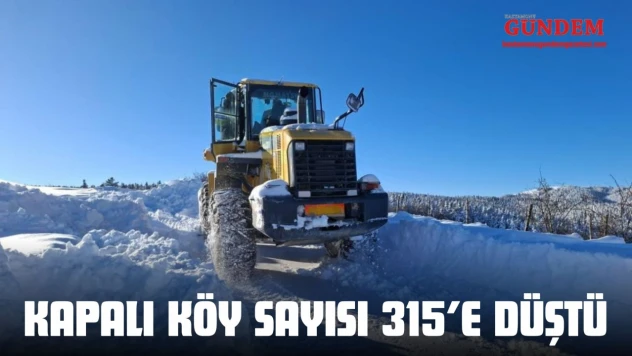 Kastamonu'da Kapalı Köy Sayısı 315'e Düştü