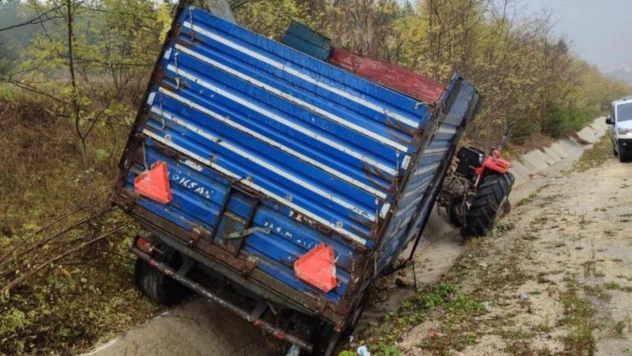 Kastamonu'da Kontrolden Çıkan Traktör Can Aldı