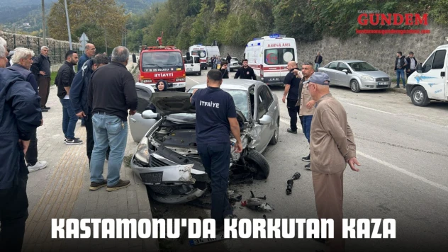 Kastamonu'da Korkutan Kaza