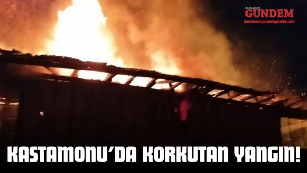 Kastamonu'da Korkutan Yangın: Ekipler Seferber Oldu!