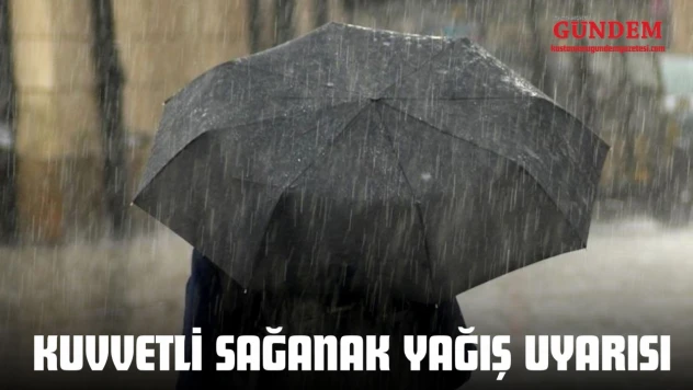 Kastamonu'da Kuvvetli Sağanak Yağış Uyarısı